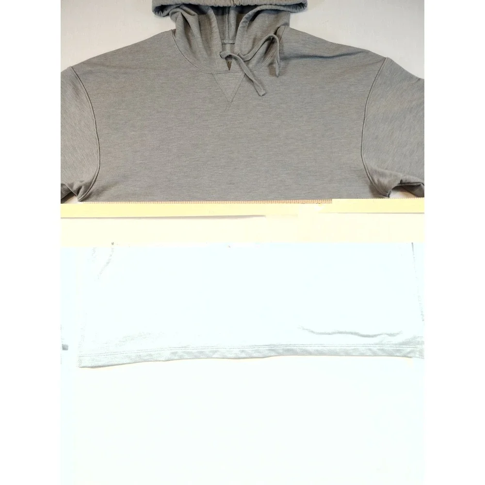 Nike Yoga Dri-FIT Hoodie‎ Womens Small Gray Pullover Sweatshirt CZ9148-063